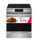 Frigidaire 30" 5.4cf Front Control Electric Range with Air Fry in S/S-Washburn's Home Furnishings