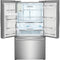 Frigidaire Gallery 22.6 Cu. Ft. Counter-Depth French Door Refrigerator in Stainless Steel-Washburn's Home Furnishings