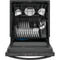 Frigidaire Gallery 24" Built-In Dishwasher in Black Stainless-Washburn's Home Furnishings