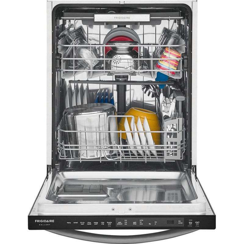 Frigidaire Gallery Dishwasher w/ Stainless Steel Tub in Black Stainless-Washburn's Home Furnishings