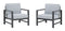 Fynnegan - Gray - Lounge Chair W/cushion (2/cn)-Washburn's Home Furnishings