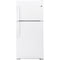 GE 19.2cf Top Freezer Refrigerator in White-Washburn's Home Furnishings