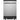 GE 24" Stainless Steel Interior Portable Dishwasher with Sanitize Cycle - Stainless Steel-Washburn's Home Furnishings
