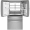 GE Profile™ 27.9 Cu. Ft. Smart Fingerprint Resistant 4-Door French-Door Refrigerator with Door In Door-Washburn's Home Furnishings