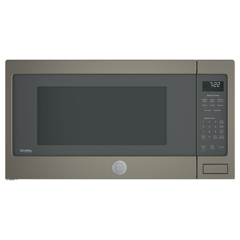 GE 2.2 Cu. Ft. Countertop Microwave in Slate-Washburn's Home Furnishings