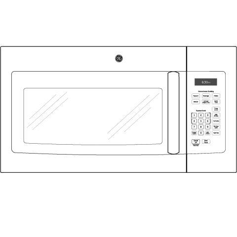 GE® 1.6 Cu. Ft. Over-the-Range Microwave Oven-Washburn's Home Furnishings