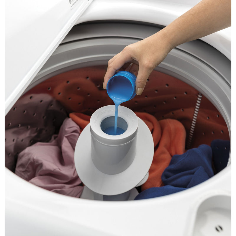 GE® 4.2 cu. ft. Capacity Washer with Stainless Steel Basket-Washburn's Home Furnishings