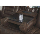 Game Zone - Bark - PWR REC Sofa with ADJ Headrest-Washburn's Home Furnishings