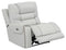 Garnet - Power Reclining Seat And Power Headrest Loveseat With Console - Pearl Silver-Washburn's Home Furnishings