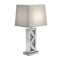 Geometric - Base Table Lamp - Gray-Washburn's Home Furnishings