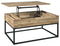 Gerdanet - Natural - Lift Top Cocktail Table-Washburn's Home Furnishings