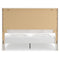 Gerridan - White - King Panel Bed With Sconces-Washburn's Home Furnishings