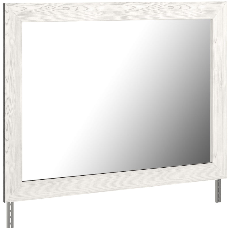 Gerridan - White/gray - Bedroom Mirror-Washburn's Home Furnishings