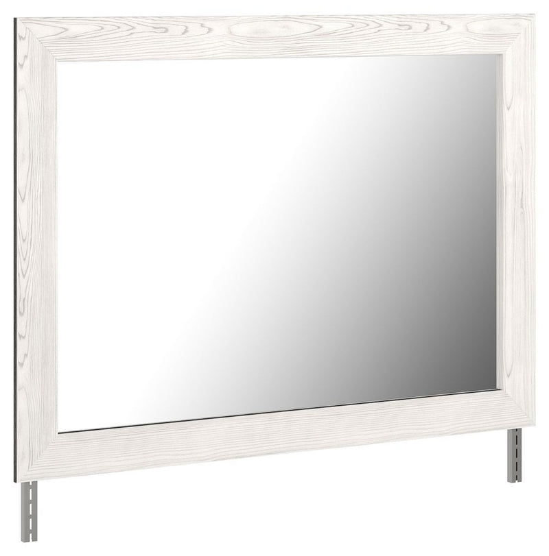 Gerridan - White/gray - Dresser, Mirror-Washburn's Home Furnishings