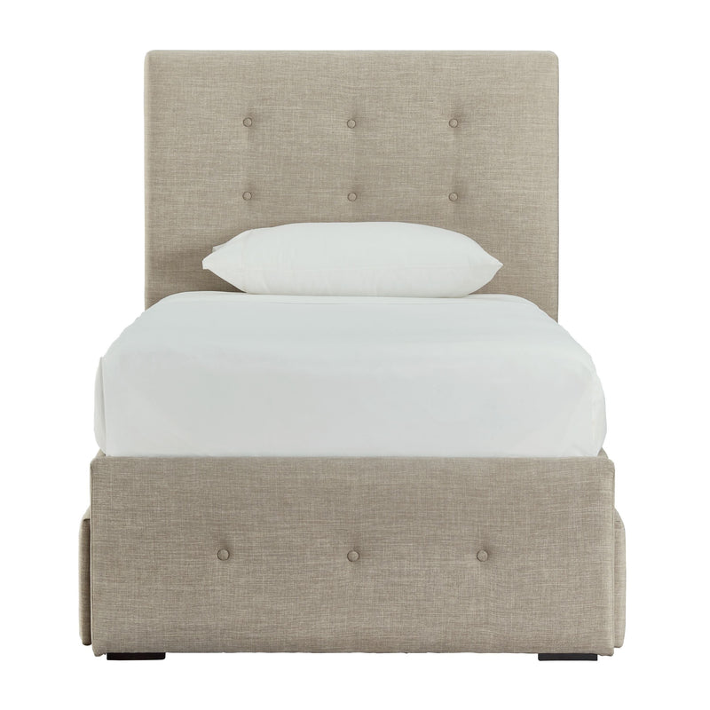 Gladdinson - Gray - Twin Upholstered Storage Bed-Washburn's Home Furnishings
