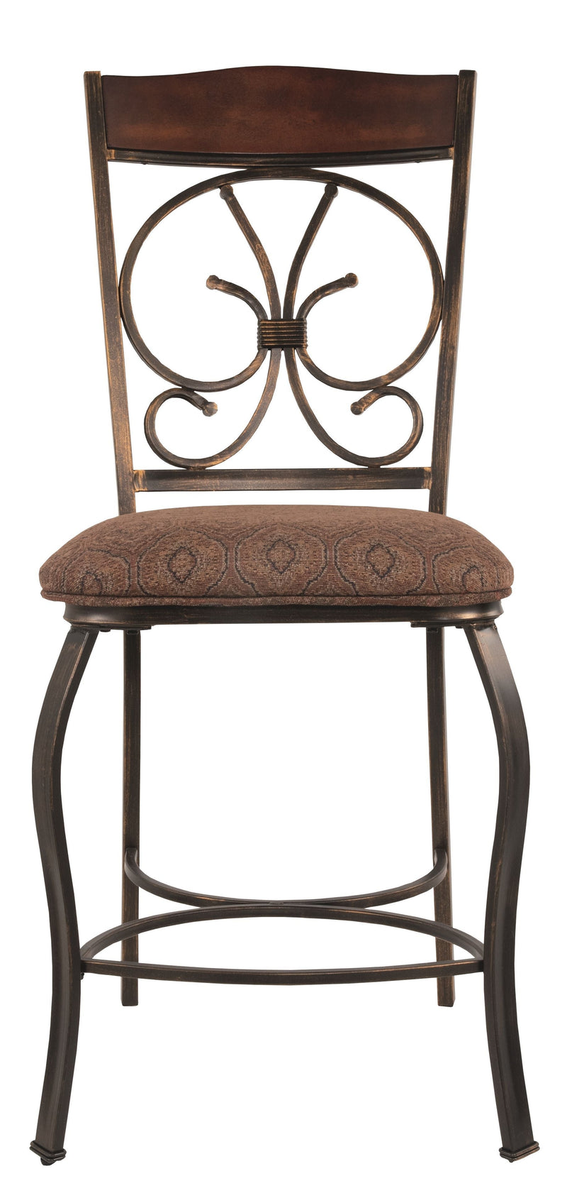 Glambrey - Brown - Upholstered Barstool (4/cn)-Washburn's Home Furnishings