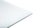 Glass Table Top 18" X 50" - White-Washburn's Home Furnishings