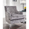 Gloriann - Pewter - Accent Chair-Washburn's Home Furnishings