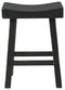 Glosco - Black - Counter Height Bar Stool (set Of 2)-Washburn's Home Furnishings