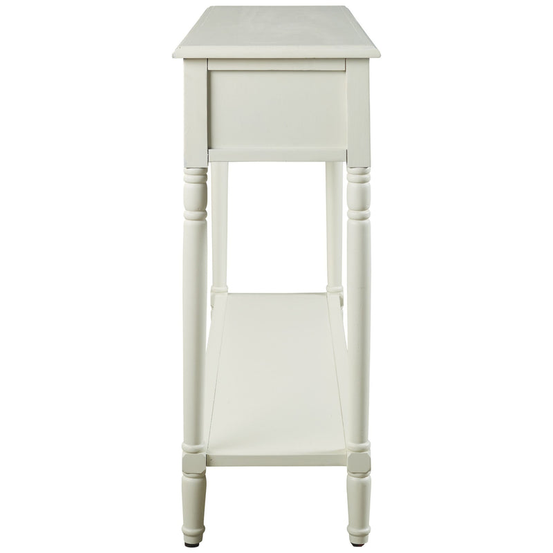 Goverton - White - Console Sofa Table-Washburn's Home Furnishings