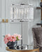 Gracella - Chrome Finish - Metal Table Lamp (1/cn)-Washburn's Home Furnishings