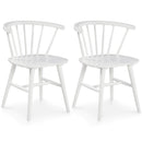 Grannen - White - Dining Chair (set Of 2)-Washburn's Home Furnishings