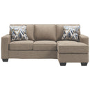 Greaves - Driftwood - Sofa Chaise-Washburn's Home Furnishings