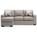 Greaves - Stone - Sofa Chaise-Washburn's Home Furnishings