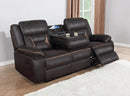 Greer - Motion Sofa - Light Brown-Washburn's Home Furnishings