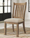 Grindleburg - Light Brown - Dining Chair (set Of 2)-Washburn's Home Furnishings