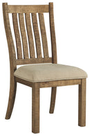 Grindleburg - Light Brown - Dining Chair (set Of 2)-Washburn's Home Furnishings