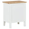 Gylesburg - White/brown - Accent Cabinet-Washburn's Home Furnishings