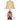 Red Lantern Lamp-Washburn's Home Furnishings