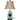 Turquoise Lantern Lamp-Washburn's Home Furnishings