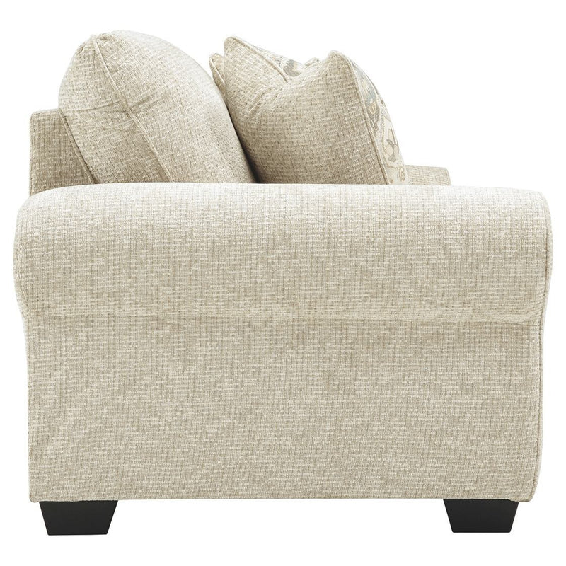 Haisley - Ivory - Loveseat-Washburn's Home Furnishings