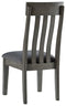 Hallanden - Black / Gray - Dining Chair (set Of 2)-Washburn's Home Furnishings