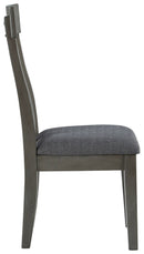 Hallanden - Black / Gray - Dining Chair (set Of 2)-Washburn's Home Furnishings