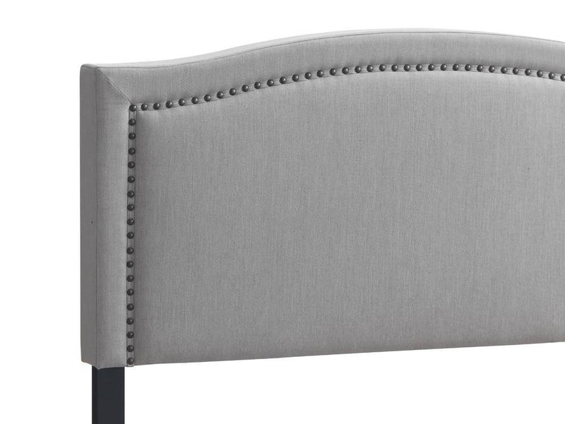 Hamden - Upholstered Bed - Full Bed - Dark Gray-Washburn's Home Furnishings