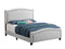 Hamden - Upholstered Bed - Full Bed - Light Gray-Washburn's Home Furnishings