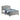 Hamden - Upholstered Bed - Queen Bed - Dark Gray-Washburn's Home Furnishings