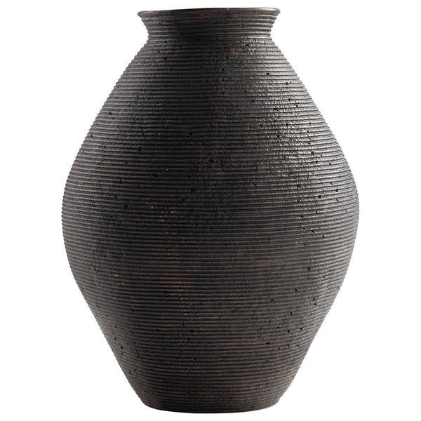 Hannela - Antique Brown - Vase - Large-Washburn's Home Furnishings