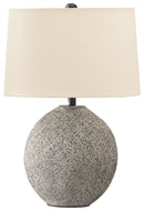 Harif - Beige - Paper Table Lamp (1/cn)-Washburn's Home Furnishings