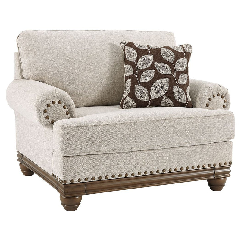 Harleson - Beige - Chair And A Half-Washburn's Home Furnishings