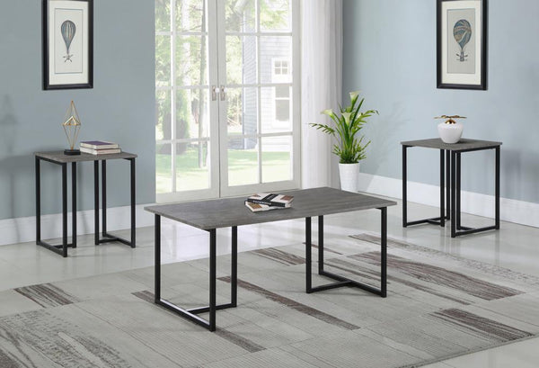 Hartsook - 3-piece Table Set - Gray-Washburn's Home Furnishings