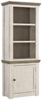 Havalance - Brown / Beige - Right Pier Cabinet-Washburn's Home Furnishings
