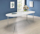 Heather - Dining Table - White-Washburn's Home Furnishings