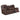 Hemer Motion Collection - Power 2 Sofa - Chocolate-Washburn's Home Furnishings