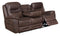 Hemer Motion Collection - Power 2 Sofa - Chocolate-Washburn's Home Furnishings