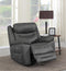 Hemer - Power Recliner - Gray-Washburn's Home Furnishings