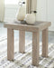 Hennington - Light Brown - Rectangular End Table-Washburn's Home Furnishings